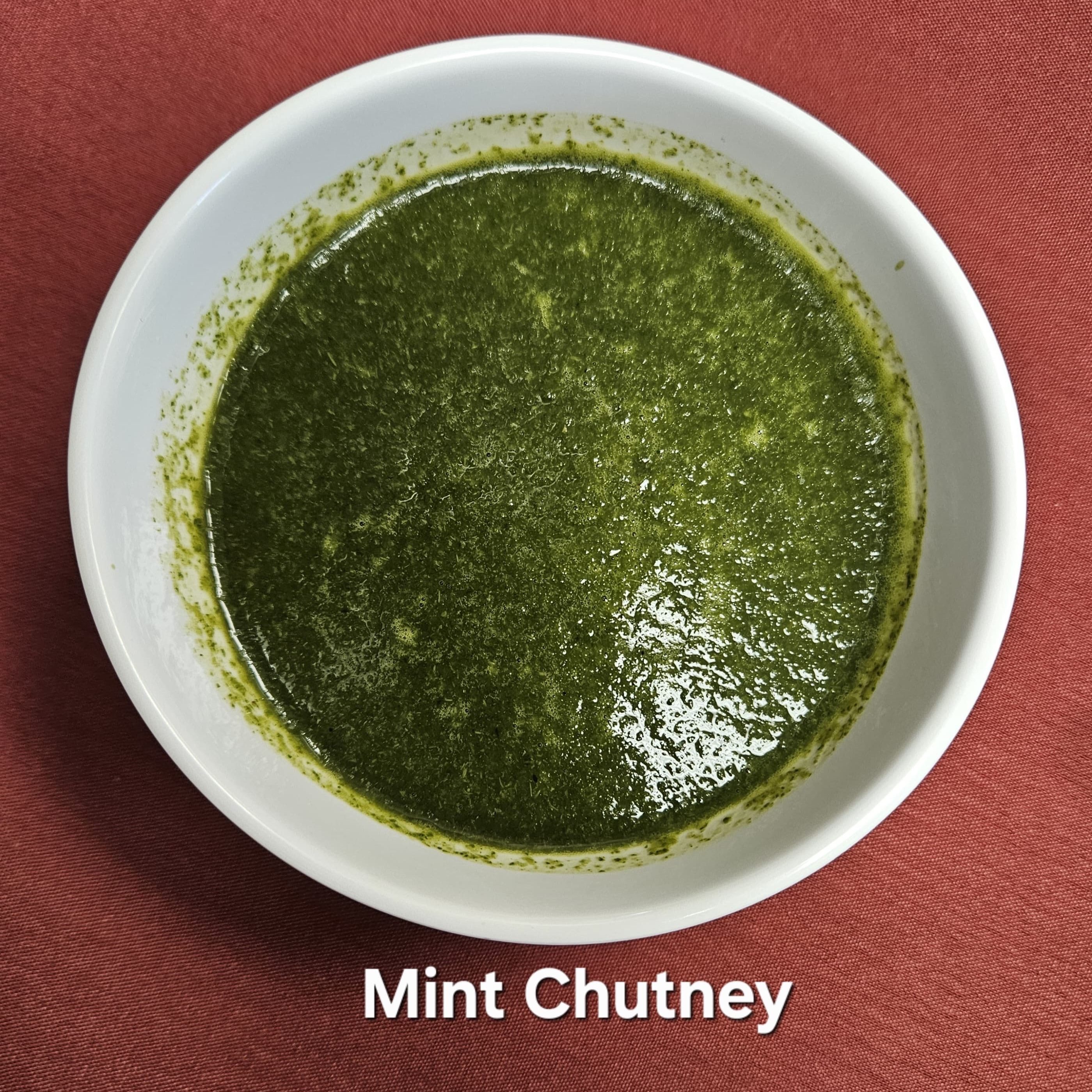 Mint Chutney.