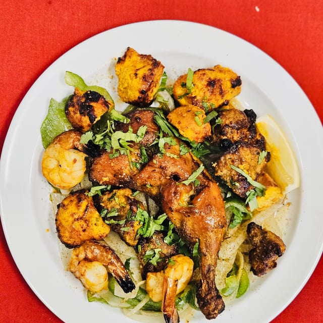Mixed Grill Kabab.