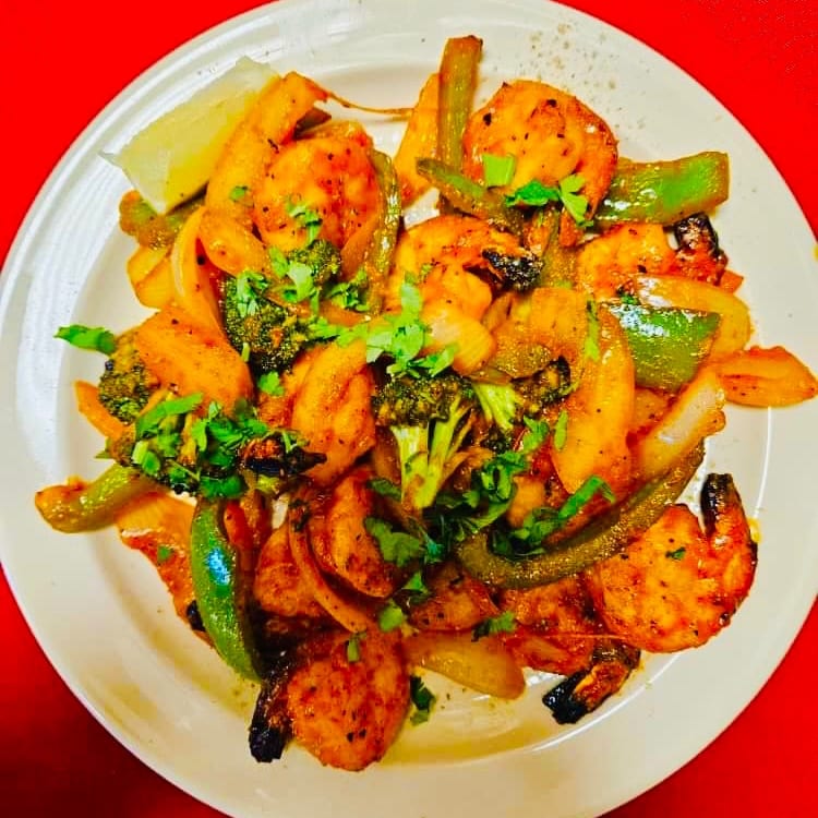 Tandoori Shrimp.