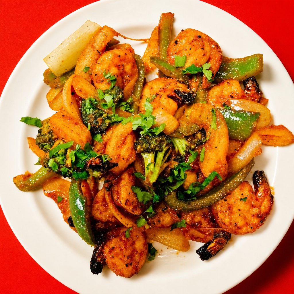 Tandoori Shrimp.