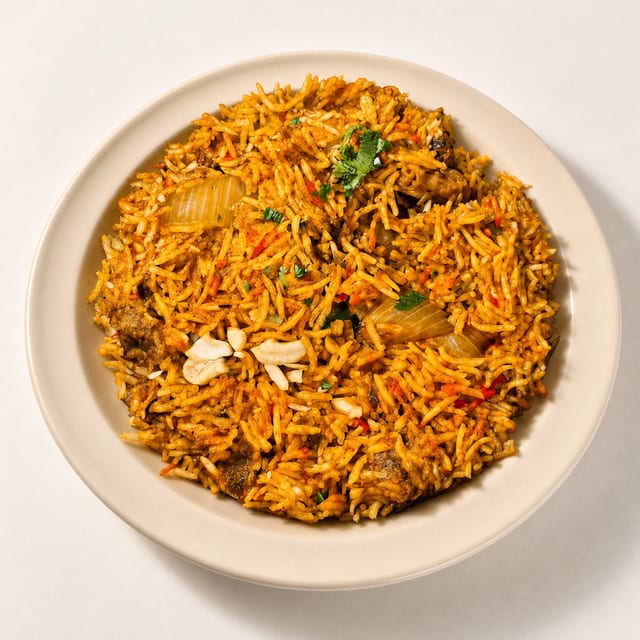 Lamb Biryani.