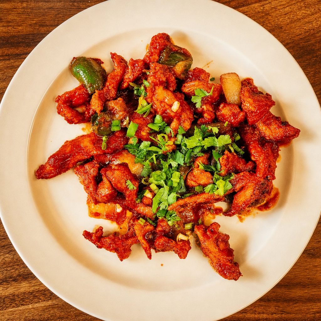 Chili Chicken.