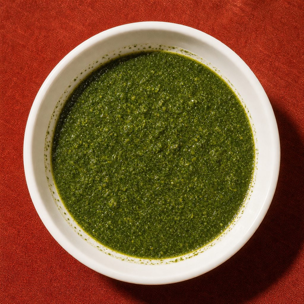 Mint Chutney.