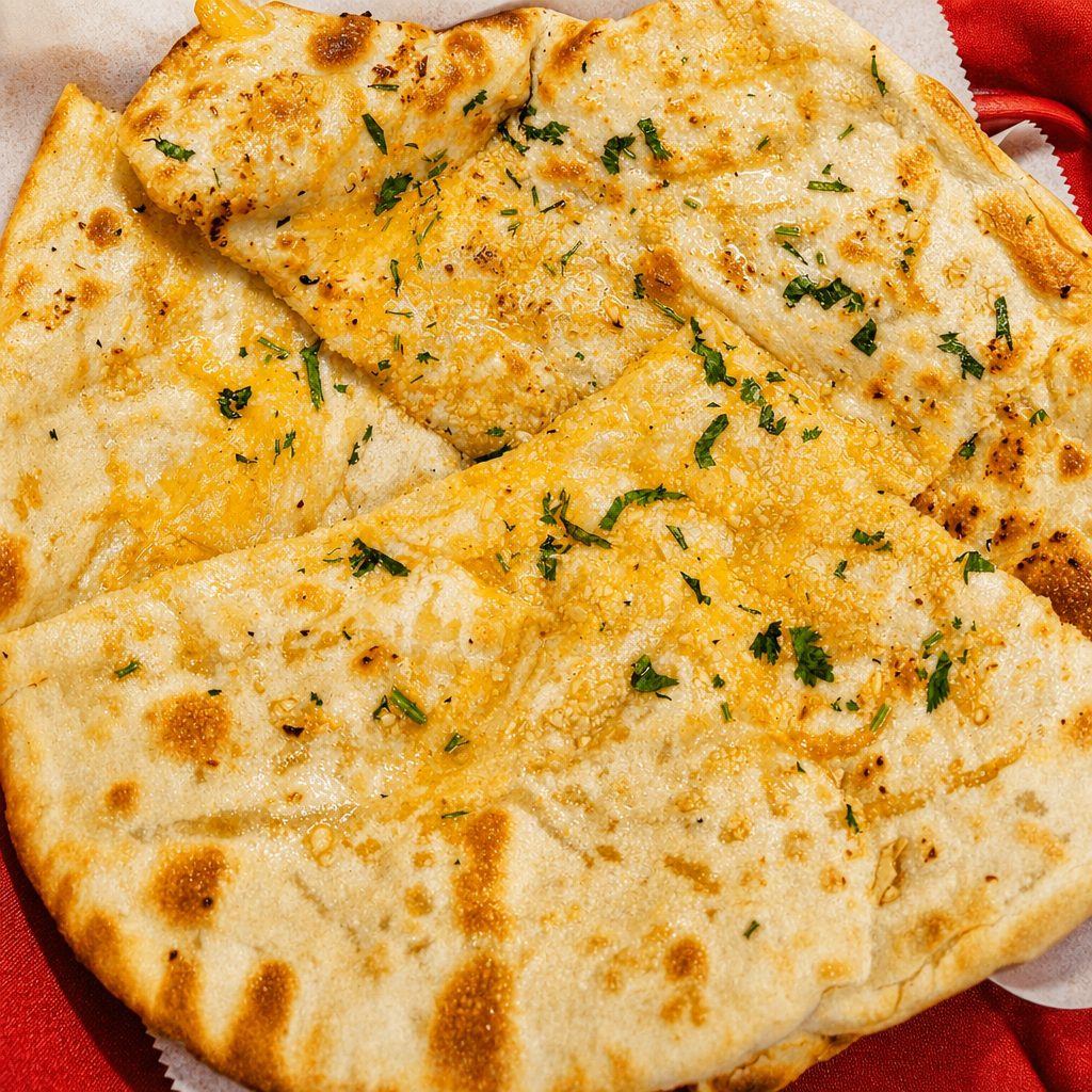Garlic Cheese Naan.